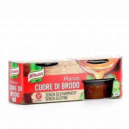 KNORR CUORE DI BRODO MANZO X4