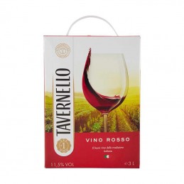 TAVERNELLO VINO ROSSO BAG LT.3