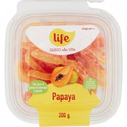 LIFE PAPAYA DISIDRATATA GR.200