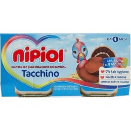 OMOCARNE NIPIOL TACCHINO  80X2