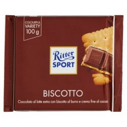 RITTER CIOCCOLATO BISCOTTO 100