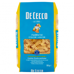 PASTA DE CECCO 500 FUSILLI N34